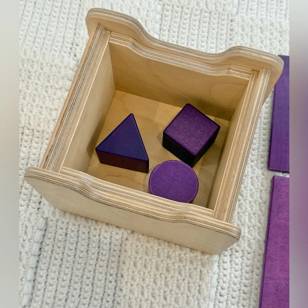 Monti Kids Mailbox Wooden Shape Sorter